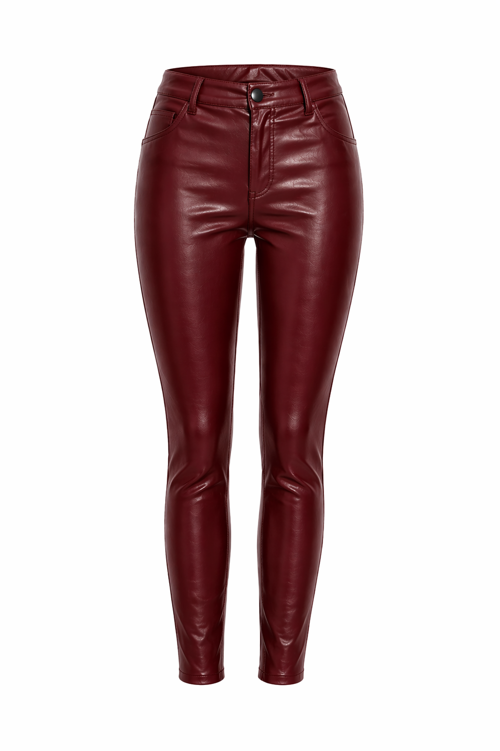 🌙 Luna Noir | Pantalón Pitillo Efecto Piel