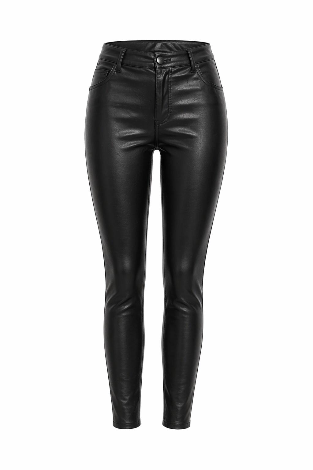 🌙 Luna Noir | Pantalón Pitillo Efecto Piel